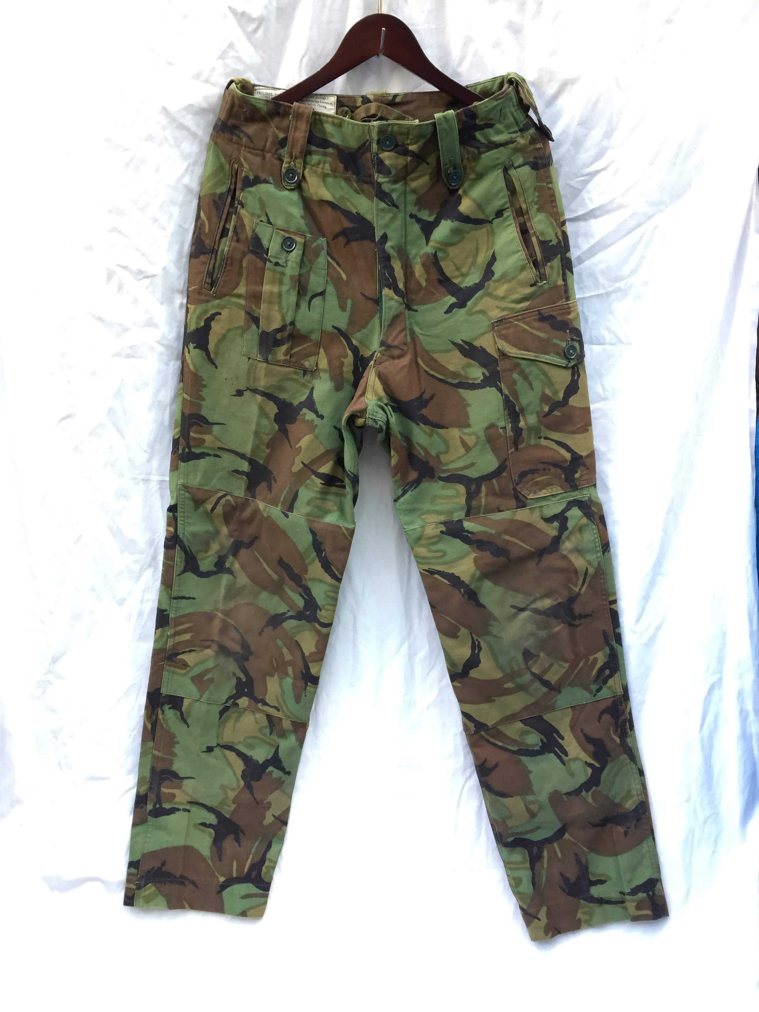 60's Vintage British Army 1960 Pattern Combat Trousers