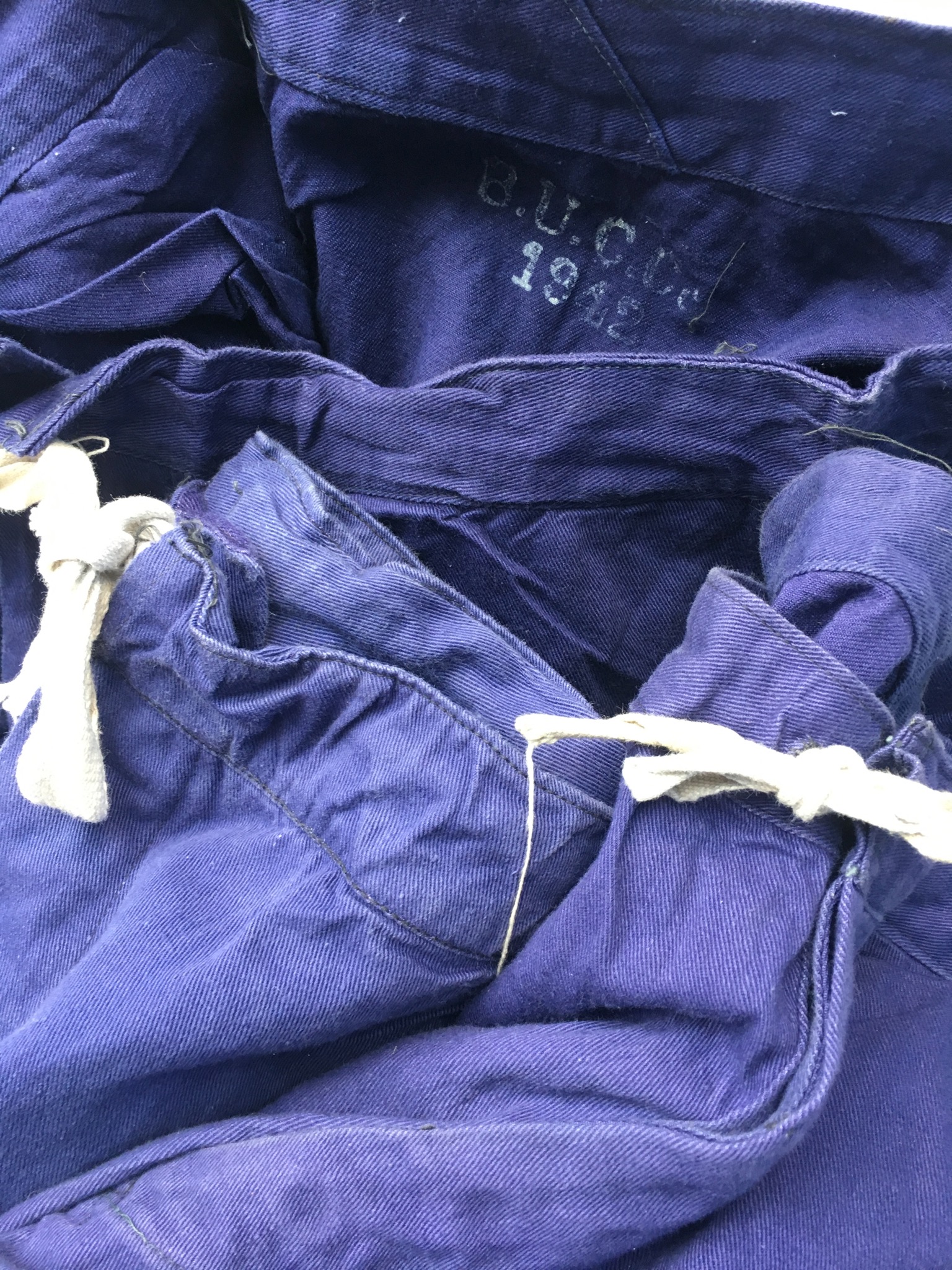 40's Vintage British Military Hospital Trousers