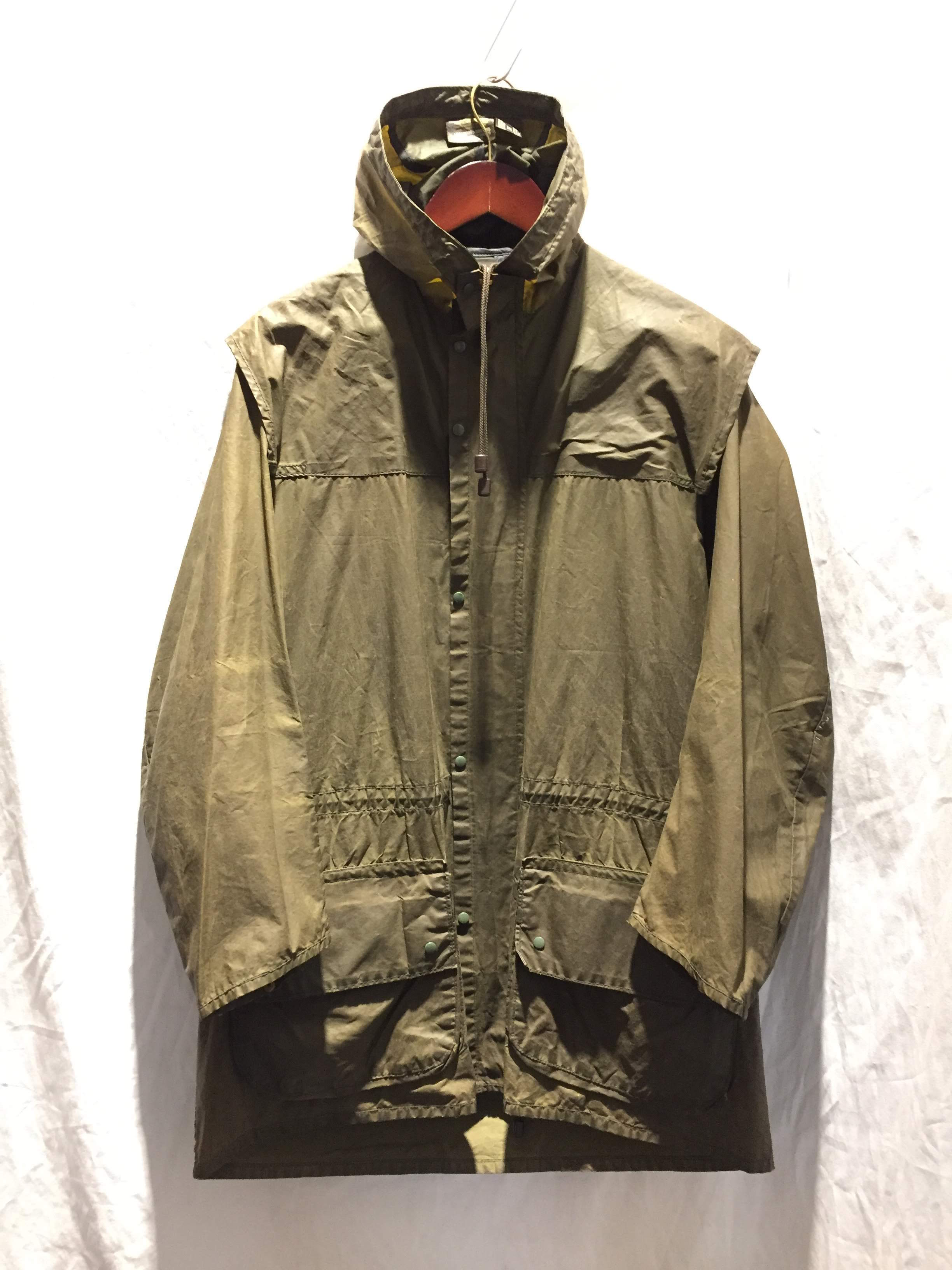 1 Crest Vintage Barbour UNLINED DURHAM Made in England