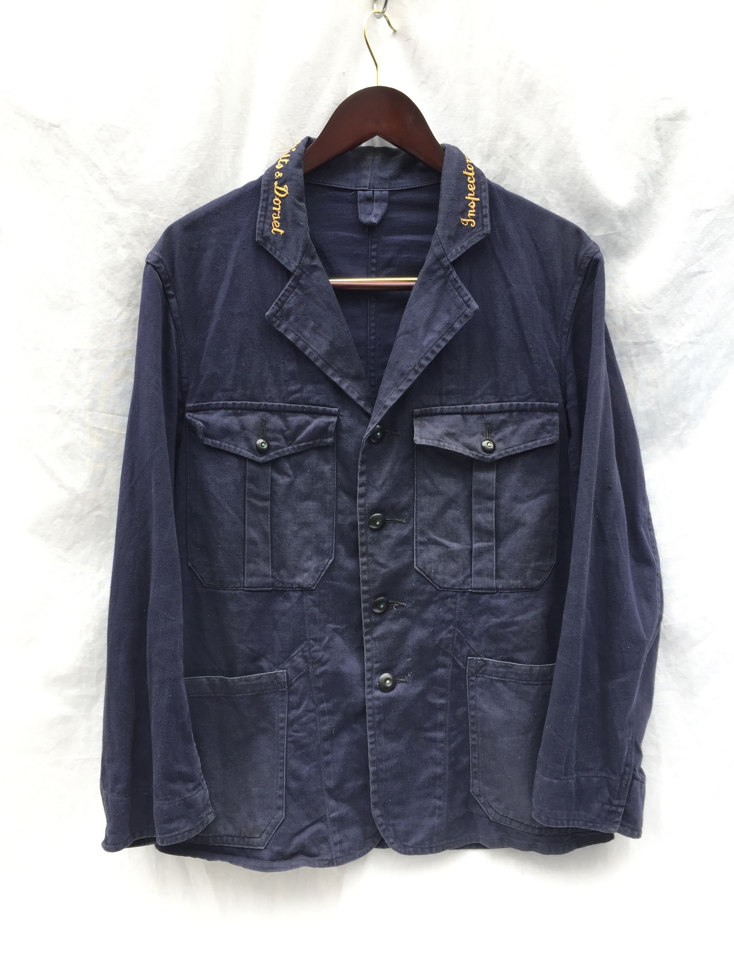 40's VIntage British Work Jacket CC41Label