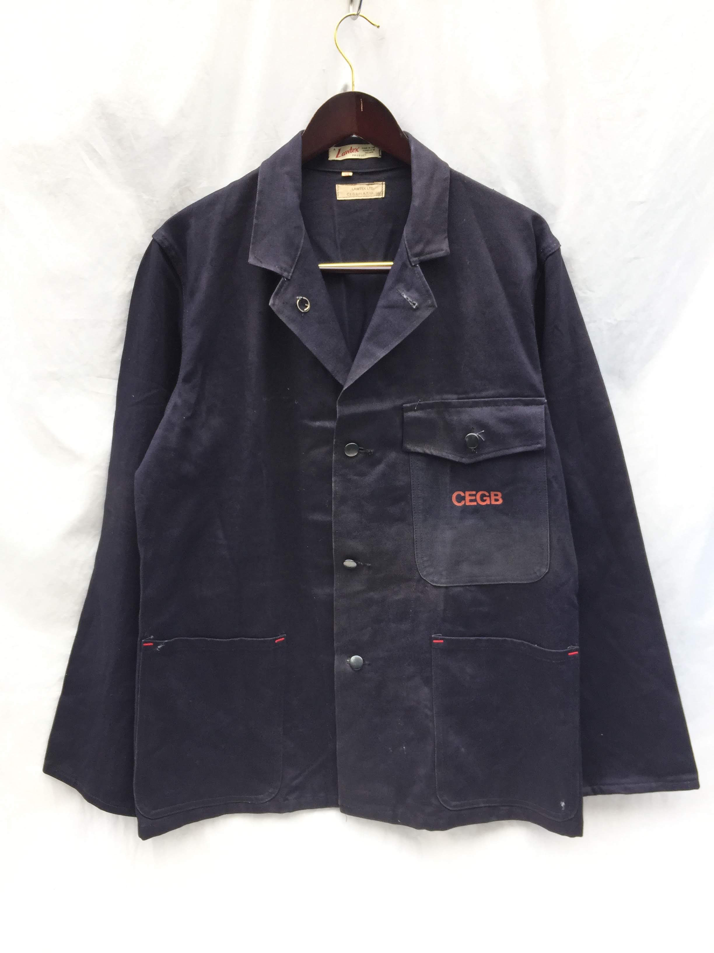 50-60's VIntage Dead Stock British Work Jacket Made in Repubric of Ireland